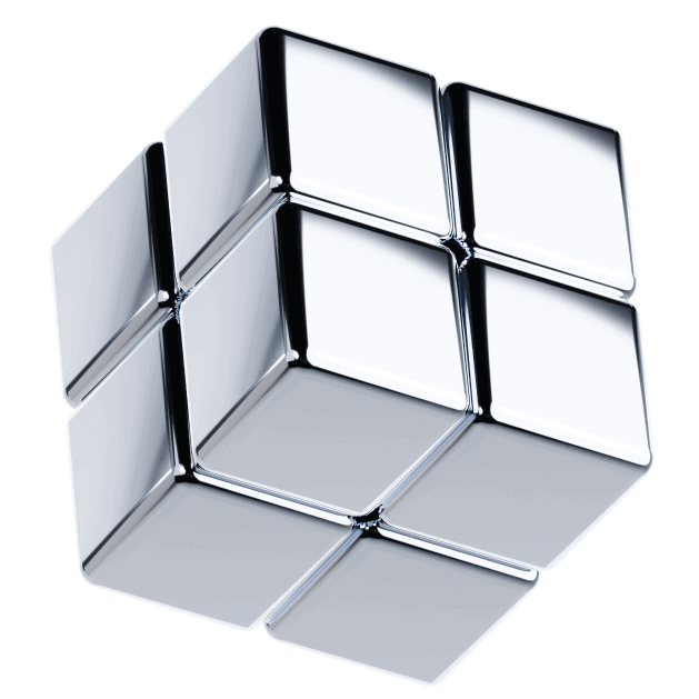 Cubo formado por 4 cubos mas